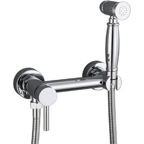 Sprayer Head for Toilet, Cloth Diaper Sprayer, Wall Mount HandheldAttachment, with Hot and Cold Water Single Handle Wall MountSprayer, for Feminine Wash