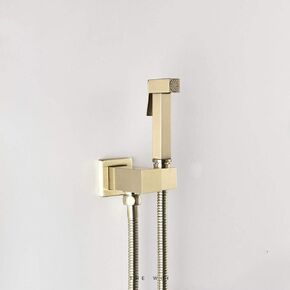 HandheldSprayer Toilet Stainless Steel - BronzeSet Toilet Spray Gun Companion Booster Faucet Wall Mounted