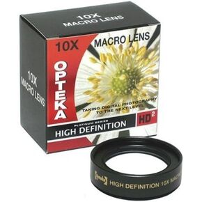 Opteka 10x HD2 Professional Macro Lens for 52mm Digital Camera Lenses