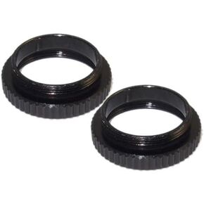 Evertech 2 Pcs 5mm CCTV Camera C-CS Lens Adapter Ring Extension Tube CS to C Mount Lens