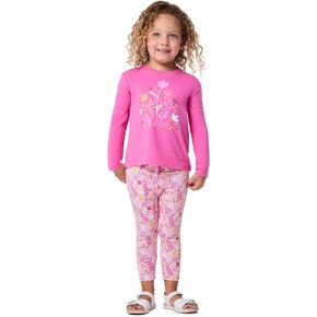 Coolibar UPF 50+ Toddler Coco Plum Everyday Long Sleeve Graphic T-Shirt - Sun Protective