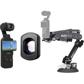Blade Arm Compatible with DJI osmo Pocket 3, Effect Magnetic Wide Angle Lens Filters for DJI Osmo Pocket 3, Accessories