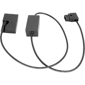 GYROVU High Power (4.5 Amps) D-Tap to Dummy Battery 30" Adapter Cable with Reverse Polarity Protection Replacement for Canon LP-E17 Battery