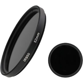 Infrared IR Filter 950nm IR Filter 43mm 46mm 49mm 52mm 55mm 58mm 62mm 67mm 77mm for SLR DSLR Camera Lens(43mm)