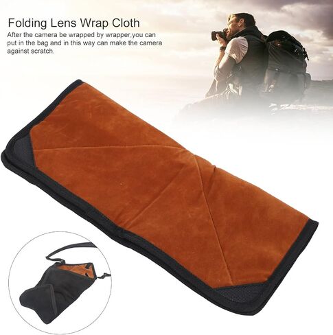 SYH&AQYE Camera Wrap Cloth, Waterproof Flannel ive Cloth, Universal Foldable Storage Cloth for Wrap SLR Cameras, Lenses, Binoculars, Cameras, Tripods(Large) in Saudi Arabia