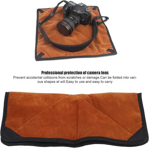 SYH&AQYE Camera Wrap Cloth, Waterproof Flannel ive Cloth, Universal Foldable Storage Cloth for Wrap SLR Cameras, Lenses, Binoculars, Cameras, Tripods(Large) in Saudi Arabia