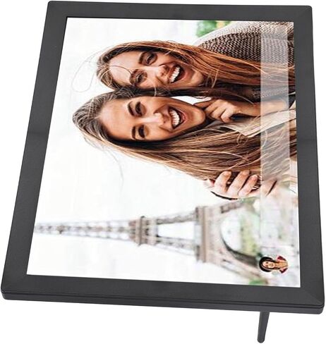 15 بوصة إطار الصورة الرقمية 80000 صور تخزين HD تلقائي تدوير إطار الصورة الرقمية الإلكترونية الذكية لتطبيق Vphoto (قابس الولايات المتحدة) in Saudi Arabia
