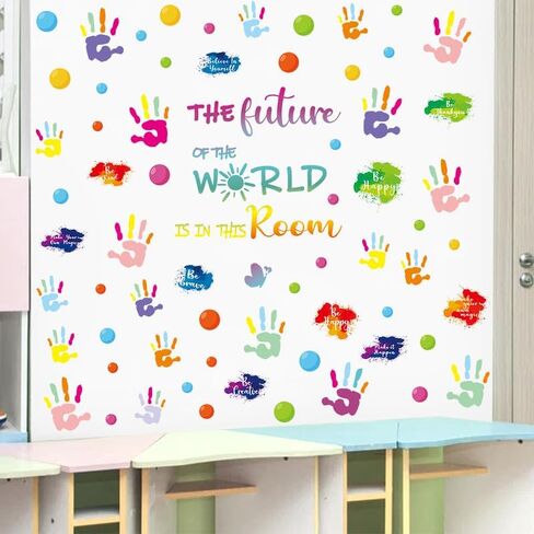 Pink Bow Wall Stickers, 8Sheets 46Pcs Bow Knot Wall Decals Watercolor Bow Wallpaper Peel and Stick for Nursery Kindergarten Girls Bedroom Coquette Room Décor in Saudi Arabia