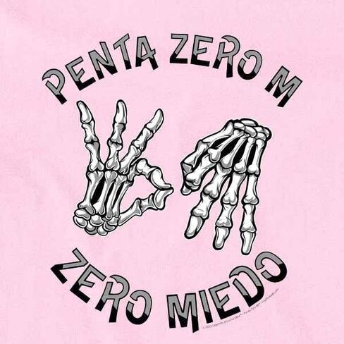 Pop Threads Penta Zero M Zero Miedo Luchador Lucha Libre Baby Toddler Kids Girl Boy T-Shirt in Saudi Arabia