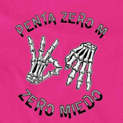 خيوط البوب ​​Penta Zero M Zero Miedo Luchador Lucha Libre Baby Toddler Kids Girl Boy T-Shirt in Kuwait
