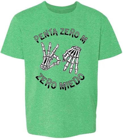 Pop Threads Penta Zero M Zero Miedo Luchador Lucha Libre Baby Toddler Kids Girl Boy T-Shirt in Saudi Arabia
