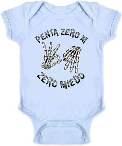 Pop Threads Penta Zero M Zero Miedo Luchador Lucha Libre Baby Toddler Kids Girl Boy T-Shirt in Saudi Arabia