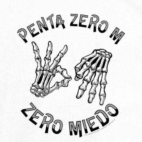 Pop Threads Penta Zero M Zero Miedo Luchador Lucha Libre Baby Toddler Kids Girl Boy T-Shirt in Saudi Arabia