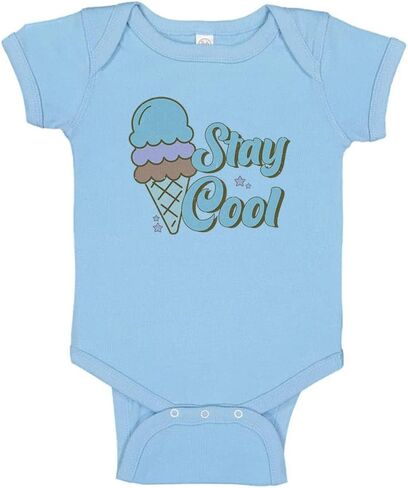 Ice Cream Stay Cool Baby Infant Bodysuit in Saudi Arabia