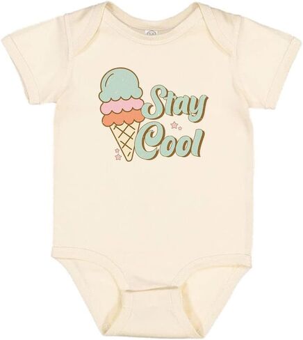Ice Cream Stay Cool Baby Infant Bodysuit in Saudi Arabia
