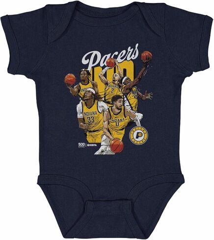500 LEVEL Indiana Pacers Starting 5 One-Piece Infant Bodysuit in Saudi Arabia