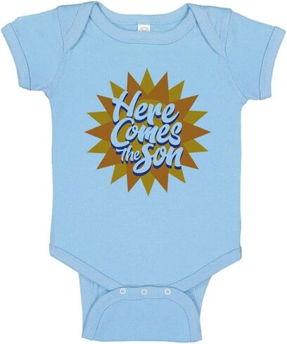 TATY Kids Here Comes The Son Baby Infant Bodysuit in Saudi Arabia