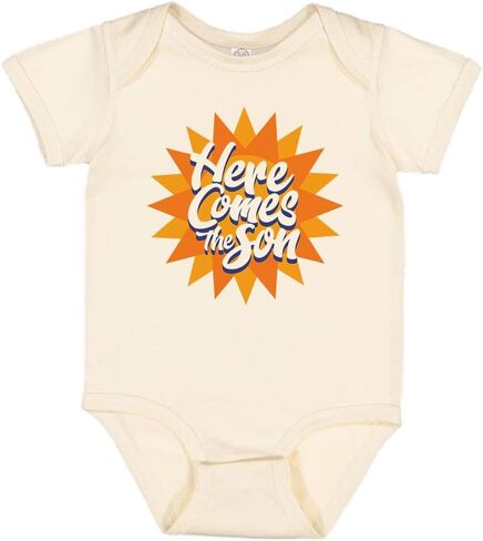 TATY Kids Here Comes The Son Baby Infant Bodysuit in Kuwait