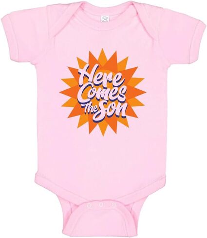 TATY Kids Here Comes The Son Baby Infant Bodysuit in Saudi Arabia