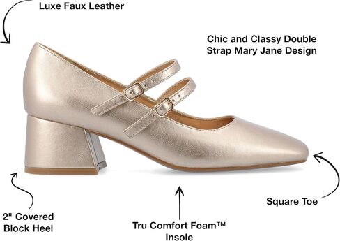 Journee Collection Women's Nally Pump in Saudi Arabia