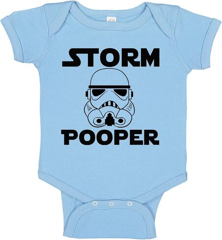 حبر Trendz Storm Pooper Trooper Baby T-Shirt من قطعة واحدة طفل رومبير رومبير in Saudi Arabia