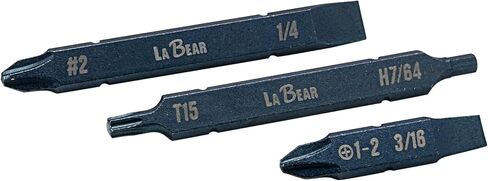 3pcs استبدال مفك البراغي على الوجهين لإكسسوارات Leatherman Multitool-Long Phillips #2 و 1/4 "Long Torx #15 و Hex 7/64" Phillips Short #1-2 و 3/16 " in Kuwait