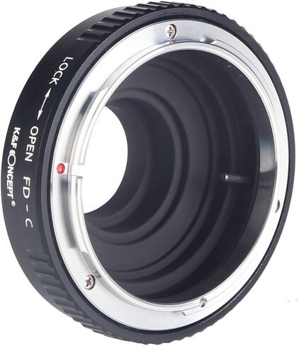 New K&F Concept Adapter for Canon FD Mount Lens to C Mount Cine Camera in Saudi Arabia