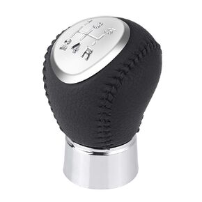 Manual 5 Speed Shift Knob, Car Auto Gear Shifter Knob Stick Head Lever for Mazda 3 5 6 323 626 RX8 Black