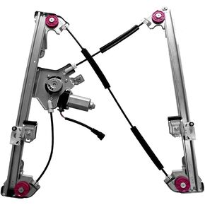 741-428 منظم نوافذ الطاقة لجانب السائق الأيسر الأمامي لسيارة Ford F-150 القياسية وطاقم الكابينة موديل 2004-2008 مع أبواب عريضة 43.5 بوصة فقط 4L3Z1523201BA،4L3Z1523201CA in Kuwait