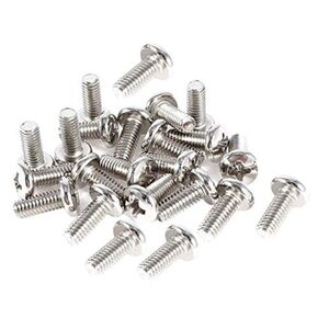 60 PCS Stainless Steel VESA TV LCD Monitor Mounting Phillips Head Screws M4 x 10mm