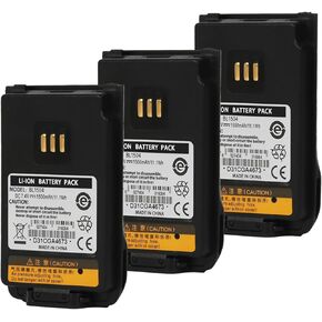 (3-Pack 7.4v 1500mAh BL1502 BL2020 BL1504 Battery for Hytera HYT Radio PD682i PD502i PD502/506/562 PD600 PD602/602G PD606/606G PD662/662G/682/682G PD402i/482i PD562i/602i BL2020-EX Battery