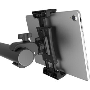 Gooseneck Tablet Holder Cell Phone Holder, Universal 360° Flexible Tablet Stand, Lazy Arm Holder Clamp Mount Bracket Bed for iPad Mini/Air, Samsung Galaxy Tab and 4.0-11" Devices(Black)