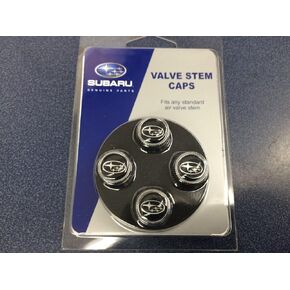 Subaru Logo Tire Valve Stem Caps for Forester Impreza Legacy Outback STi Genuine WRX All Models - SOA342L137