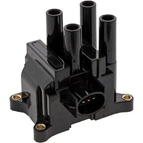 ENA Ignition Coil Pack Compatible with Ford Mazda Mercury Contour Ranger Escape Focus Tribute B2300 Mystique 2.0L 2.3L Replacement for FD497 FD501 DG474 DG489 DG506 DG536