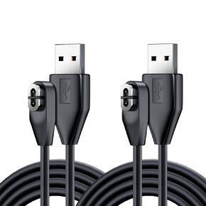 Headphones Charging Cable Charger for Shokz Aftershokz Shockz, [2-Pack, 3.3 ft] 𝐔𝐩𝐠𝐫𝐚𝐝𝐞𝐝 Strong Magnet Charger for Aeropex AS800, OpenRun Pro,OpenRun,OpenRun Mini,OpenComm Bone Conduction