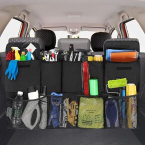 Car Trunk Organizers and Storage,Large Capacity Car Trunk Organizer and Storage Backseat Hanging Organizer Bag with 9 Pockets Car Backseat Organizer Bag for SUV Van Container in Kuwait