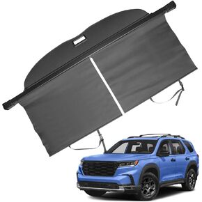 غطاء حقيبة السيارة هوندا بايلوت 2024 2023، غطاء حقيبة السيارة الخلفي القابل للسحب متوافق مع ملحقات هوندا بايلوت 2024 غطاء حماية صندوق السيارة in Kuwait