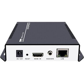 iseevy H.265 H.264 HDMI Video Encoder HDMI to IP for IPTV, Live Stream, Broadcast Support RTMP RTMPS RTSP RTP UDP HTTP FLV HLS TS SRT Protocols and Live Wowza