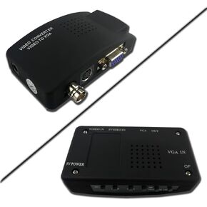 BNC إلى VGA، محول S Video إلى VGA، مدخل BNC وVGA إلى محول شاشة الكمبيوتر المحمول لإخراج VGA in Kuwait