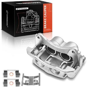 A-Premium Disc Brake Caliper Assembly with Bracket Compatible with Select Ford, Mazda & Mercury Models - Explorer 1995-2001, Ranger, B2300, B2500, B3000, B4000, Mountaineer - Front Right Pasenger Side