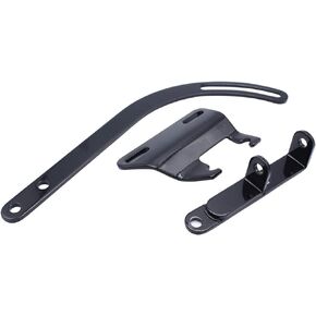 Small Block Alternator Bracket Kit Black Compatible for SBC Small Block Chevy Engines with Short Water Pump