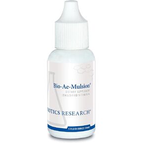 BIOTICS Research Bio Ae Mulsion IU Emulsified Vitamin A for Greater Uptake & Utilization, Concentrated Form, Promotes Immune Response, Aids in Visual Acuity, Supports Cardiovascular 1 Fluid Ounces