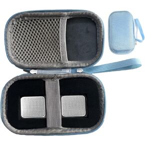 Heart Rate Monitor Case Compatible with Kardia Mobile AliveCor Personal ECG Portable Travel Protective Holder Organizer for Heart Monitor Storage Pill Organizer Carrying (Box Only)
