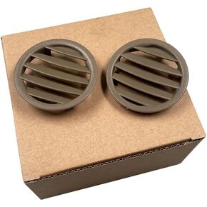 1 Pair Left And Right Side Front Air Vent Grille Black Compatible with Ford Focus 2005 2006 2007