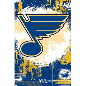 Trends International NHL St. Louis Blues - Maximalist Logo 23 Wall Poster