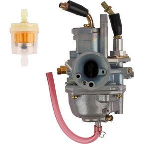 Manual Choke Carburetor for Polaris Sportsman 90 2001-2006 | Scrambler 90 2001-2003 | Predator 90 2002-2007 | ATV YAMAHA JOG 90 100 90cc 100cc 4DM | 2 Stroke E-TON Beamer Lightning Viper 50
