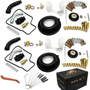 (2 Sets) Fit for Honda Shadow VT1100 Motorcycle Carburetor Repair Kit [SHU.M-T]