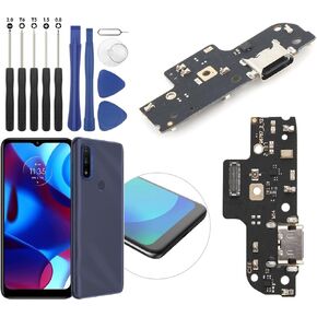 Dock Connector for Motorola Moto G Pure USB Charging Port Flex Cable Replacement for Motorola G Pure 2021 Type C Charger Dock Board Connector with Tools