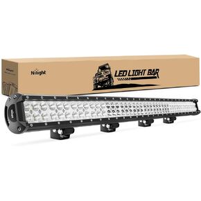 Nilight 39Inch 252W Led Light Bar Spot Flood Combo 24V 12V Boat Lighting Off road Driving Work Lights for Van Camper Wagon Car Pickup ATV UTV SUV Truck, 2 Years Warranty