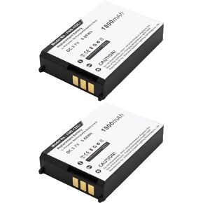 (2 Pack) Upgrade FNB-122Li walkie Talkie Battery for Horizon HX300 SBR-27LI 1800mah